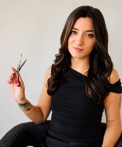 Val — Senior hair stylist at The Painted Beauty Lounge